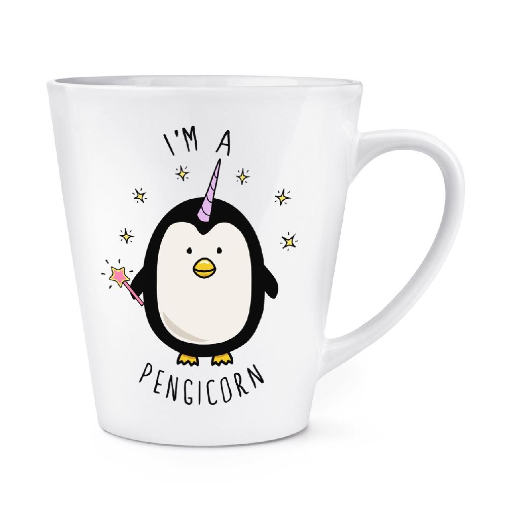 gift base I'm A Pengicorn 12oz Latte Mug Cup