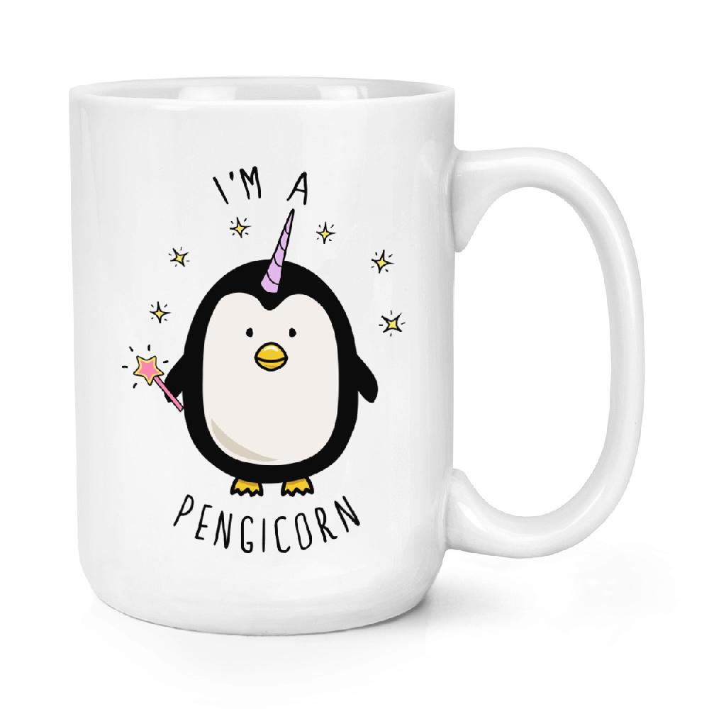 gift base I'm A Pengicorn 15oz Large Mug Cup