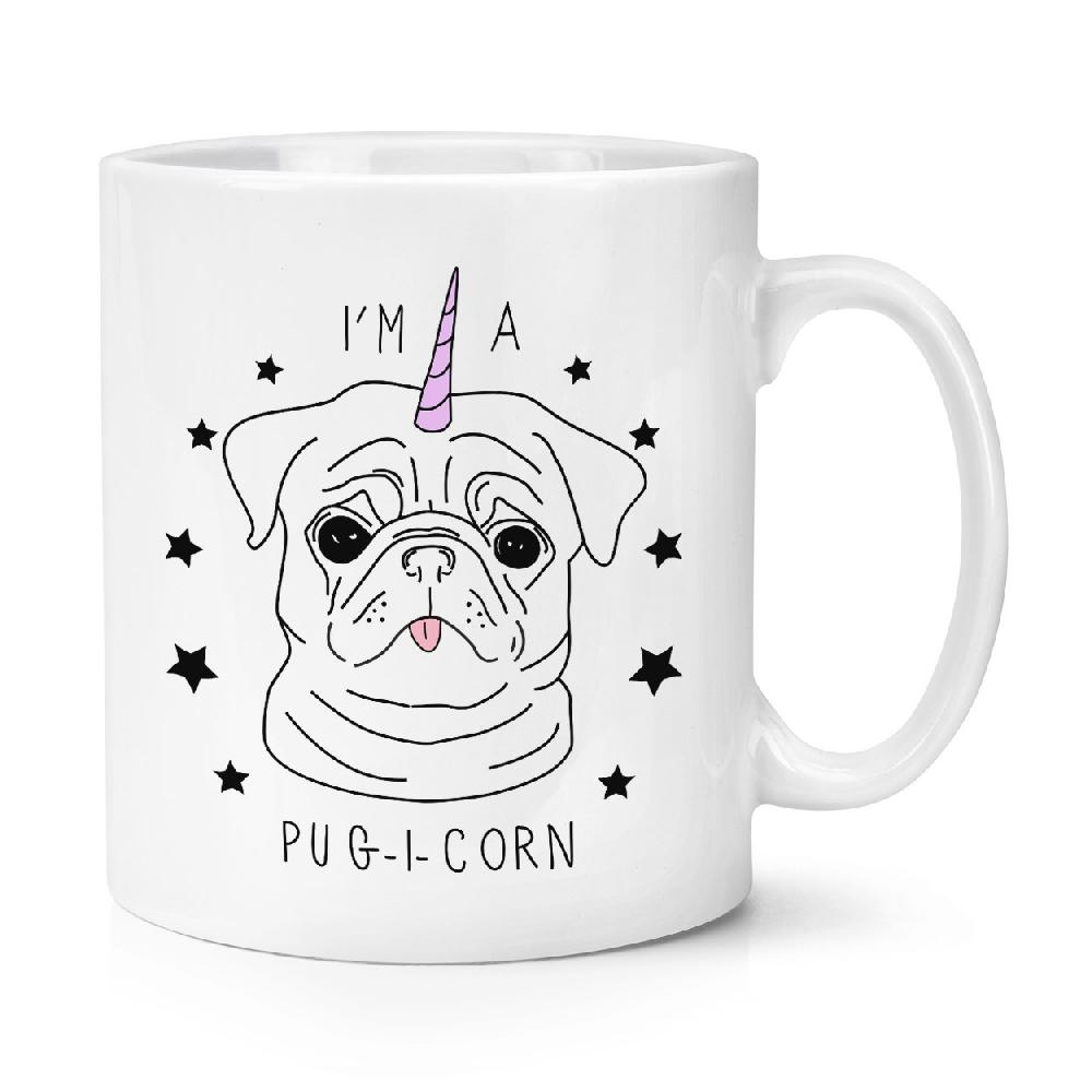 gift base I'm A Pugicorn Stars 10oz Mug Cup