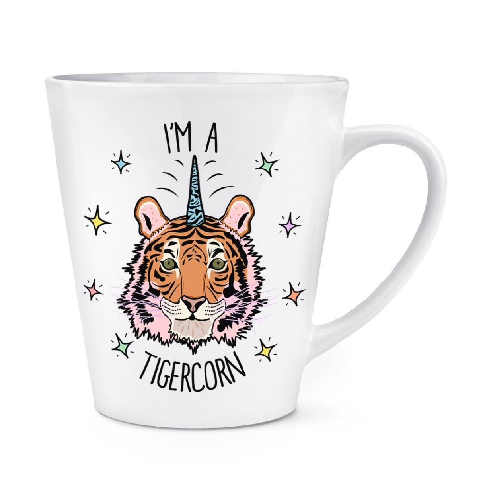 gift base I'm A Tigercorn 12oz Latte Mug Cup