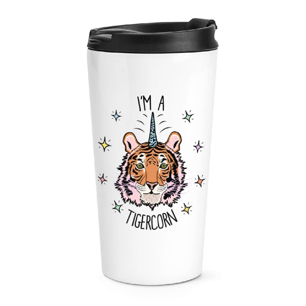 gift base I'm A Tigercorn Travel Mug Cup
