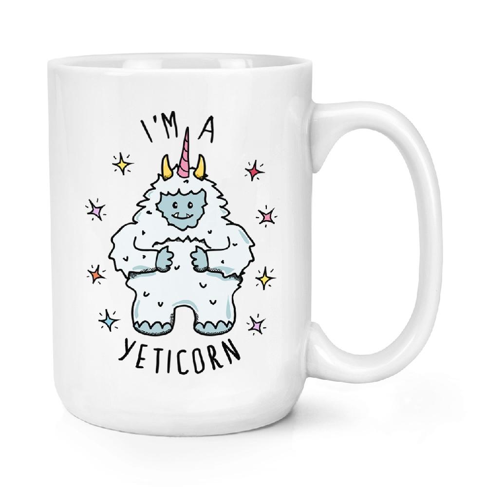 gift base I'm A Yeticorn 15oz Large Mug Cup
