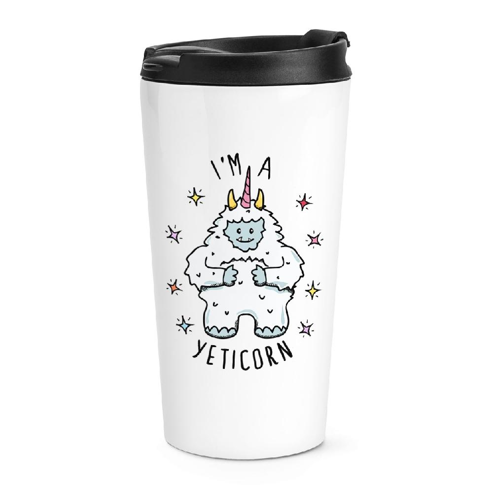 gift base I'm A Yeticorn Travel Mug Cup
