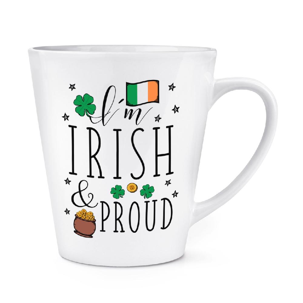 Gift Base I'm Irish And Proud 12oz Latte Mug Cup