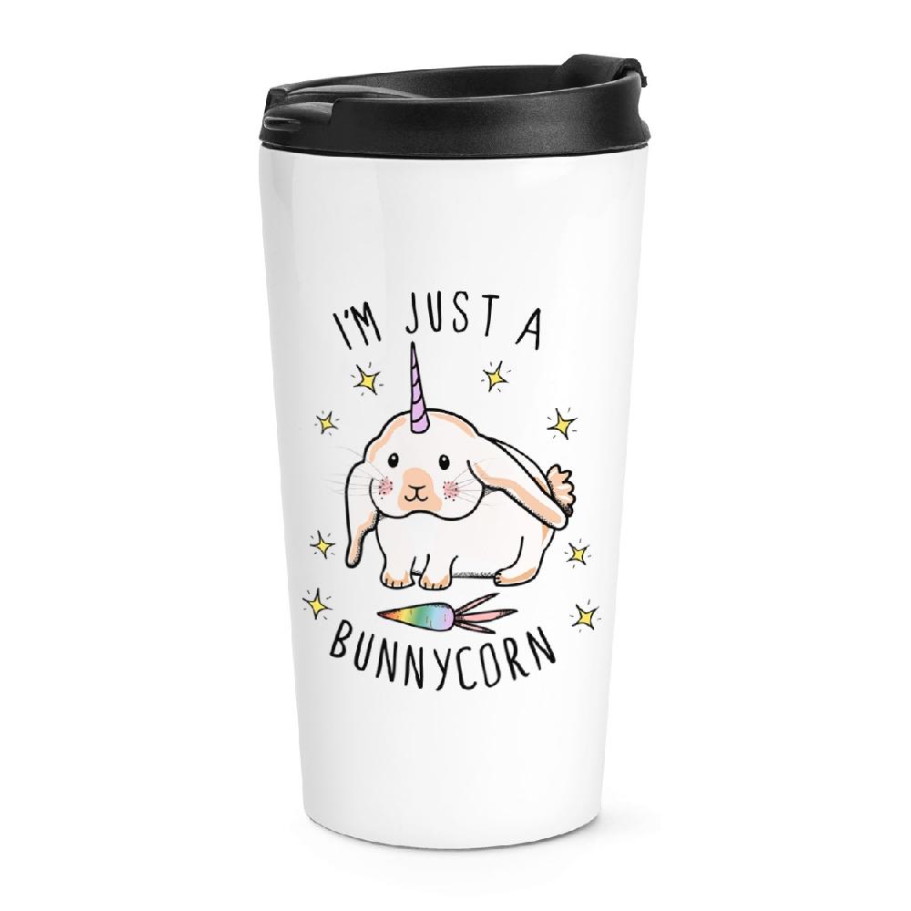 gift base I'm Just A Bunnycorn Travel Mug Cup