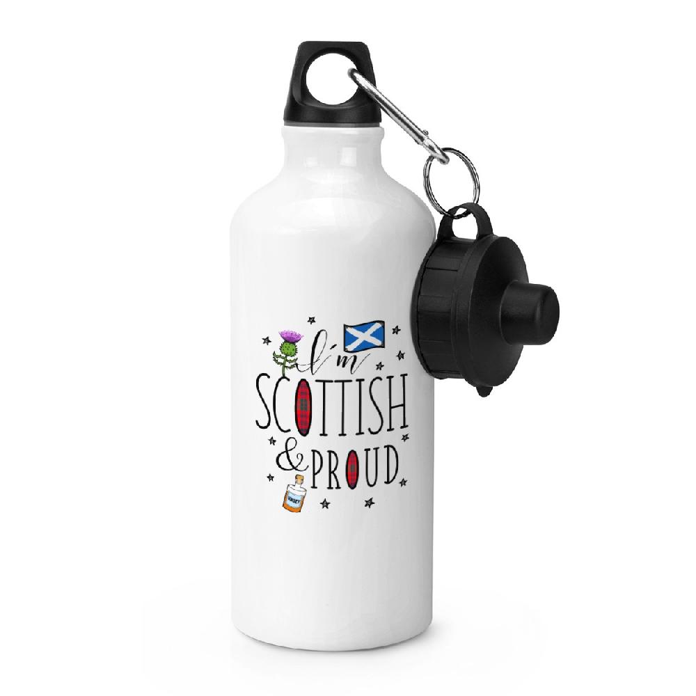 gift base I'm Scottish And Proud Sports Bottle