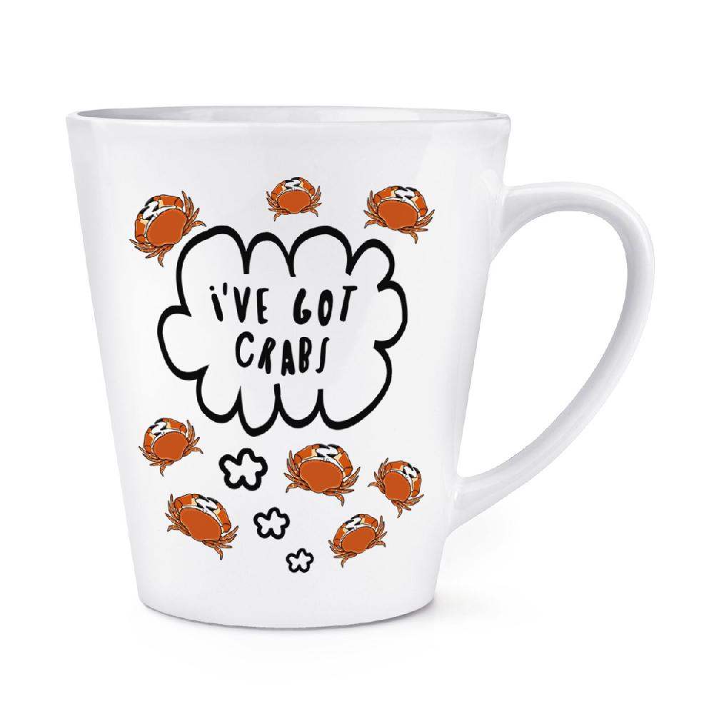 gift base I've Got Crabs 12oz Latte Mug Cup