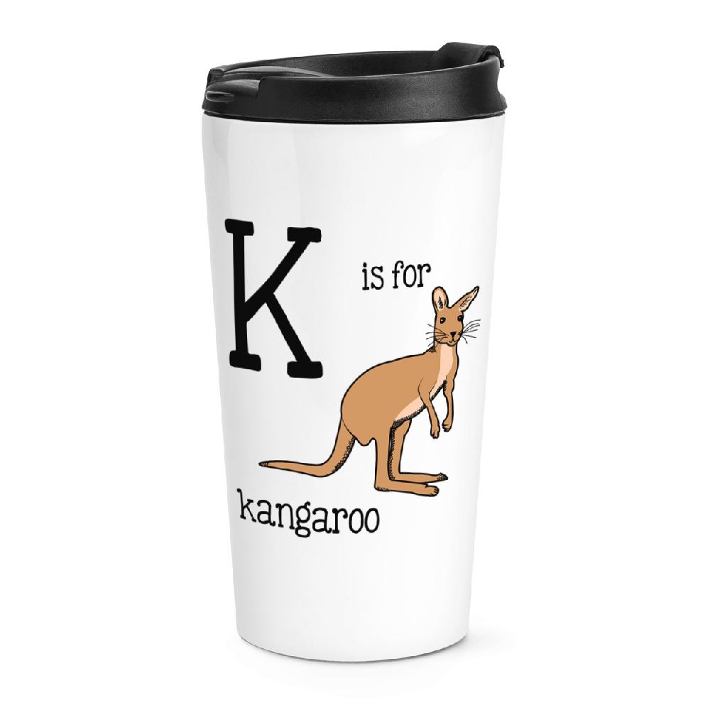 gift base K Is For Kangaroo Travel Mug Cup