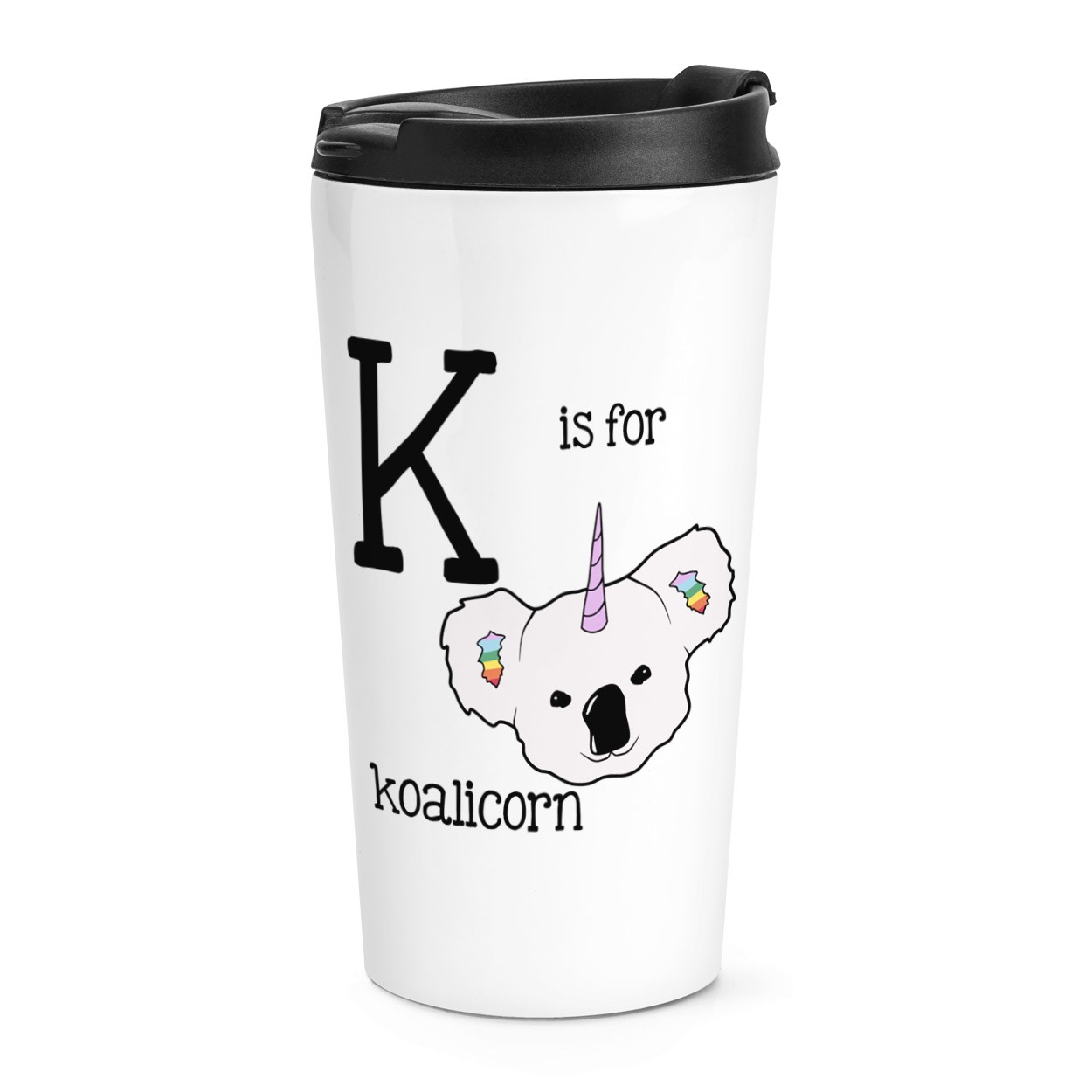 gift base K Is For Koalicorn Travel Mug Cup