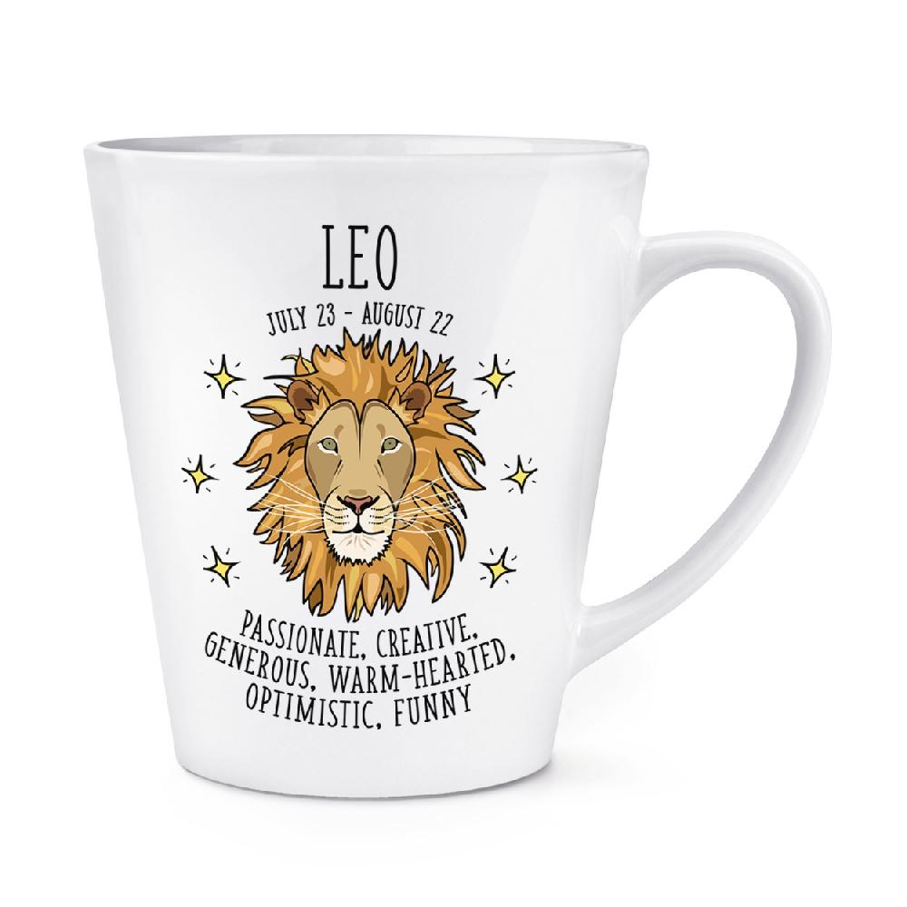 gift base Leo Horoscope 12oz Latte Mug Cup
