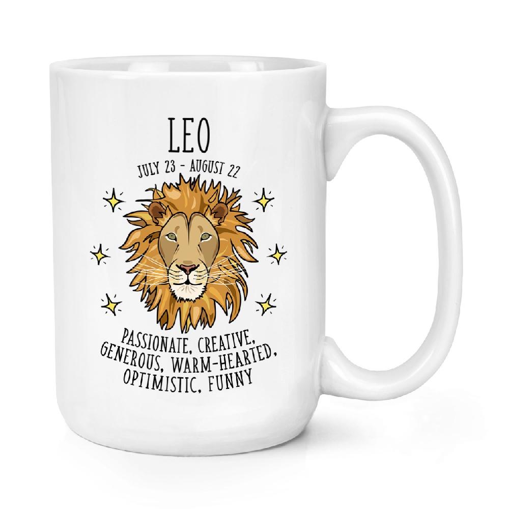 gift base Leo Horoscope 15oz Large Mug Cup