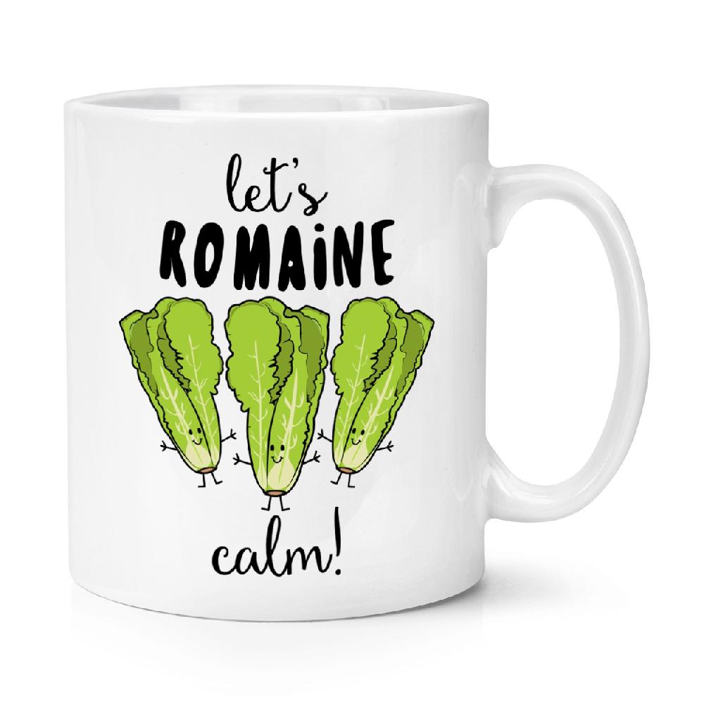 gift base Let's Romaine Calm 10oz Mug Cup