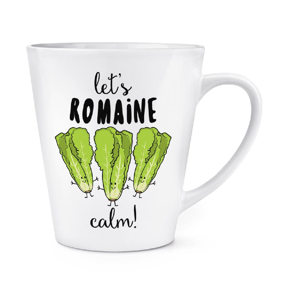 gift base Let's Romaine Calm 12oz Latte Mug Cup