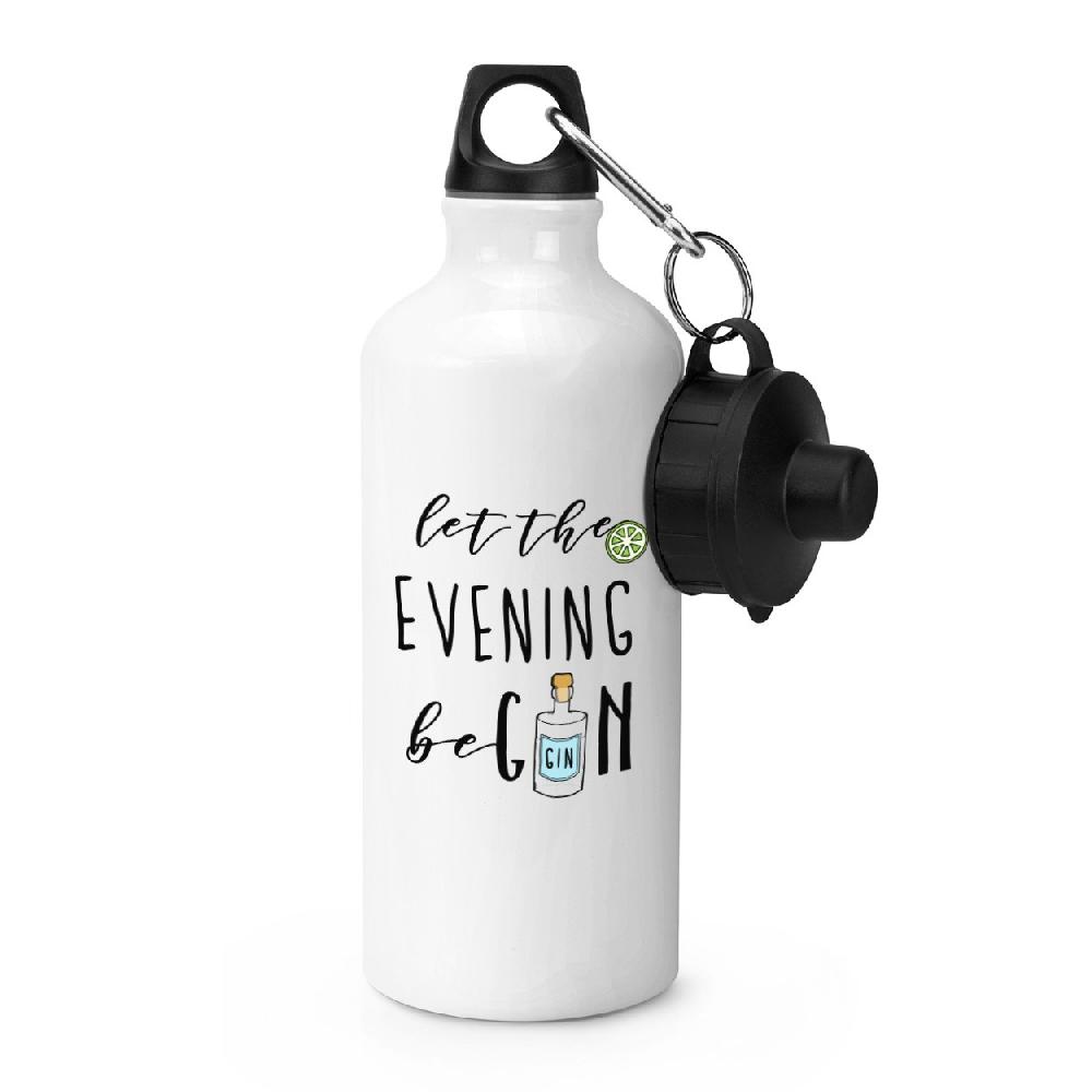 gift base Let The Evening BeGIN Sports Bottle