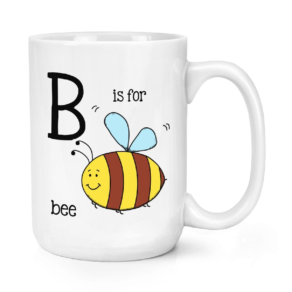 gift base Letter B Is For Bee 15oz Large Mug Cup