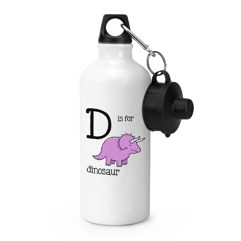 gift base Letter D Is For Dinosaur Sports Bottle