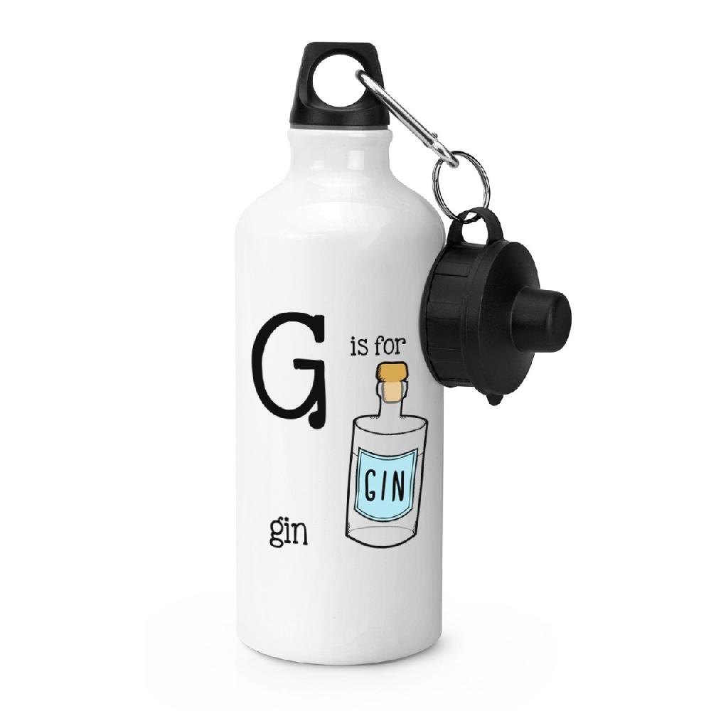 gift base Letter G Is For Gin Sports Bottle