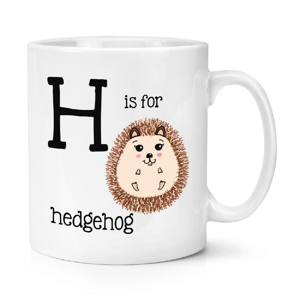 gift base Letter H Is For Hedgehog 10oz Mug Cup