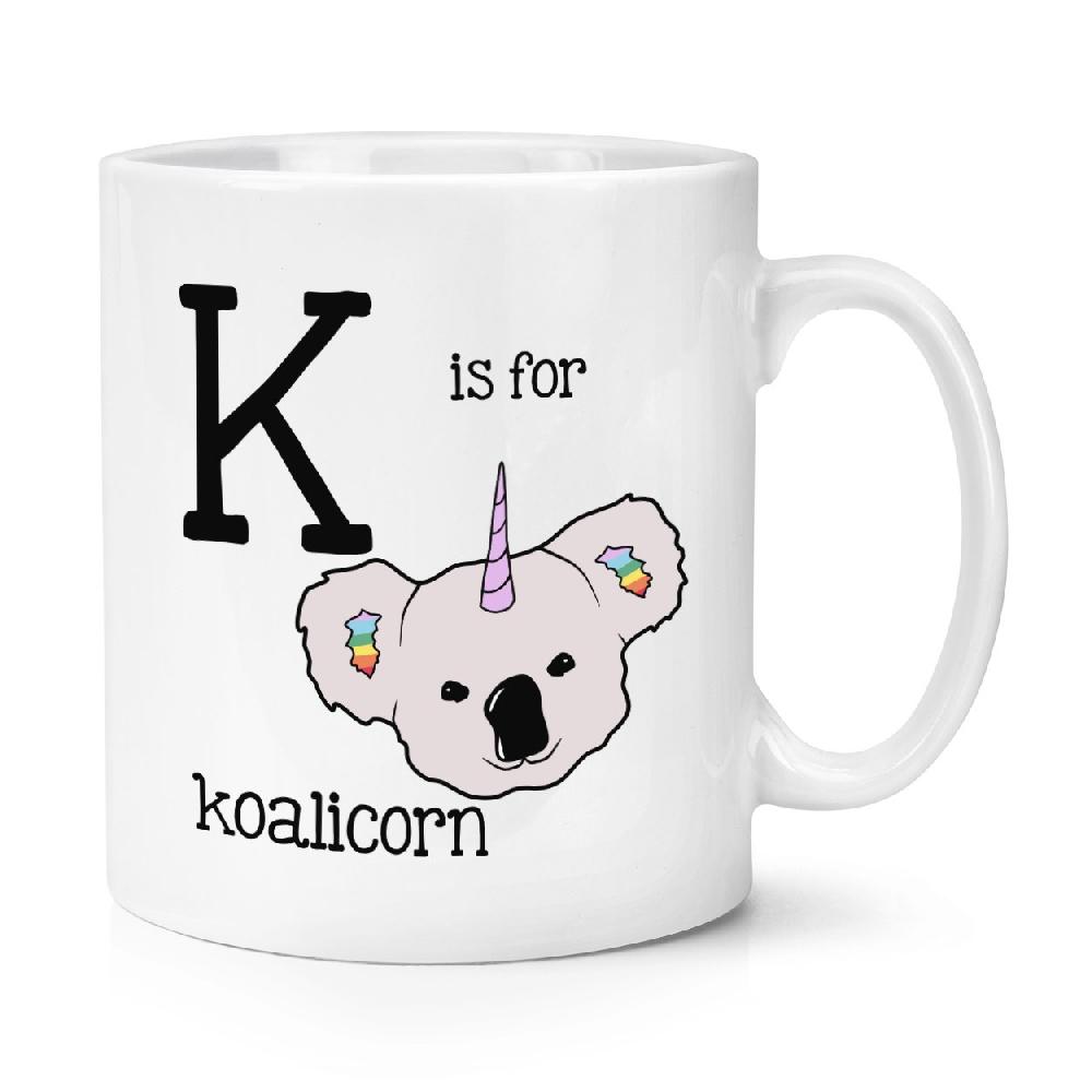gift base Letter K Is For Koalicorn 10oz Mug Cup