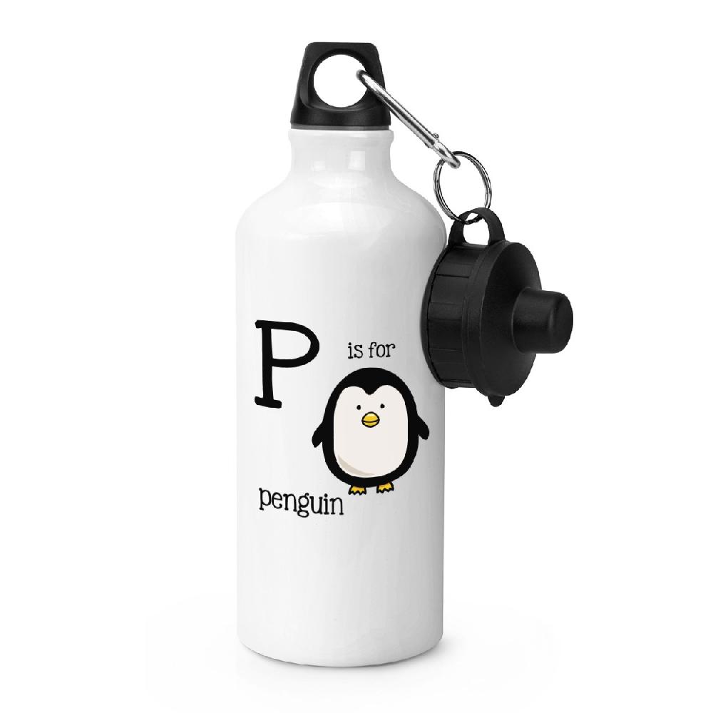 gift base Letter P Is For Penguin Sports Bottle