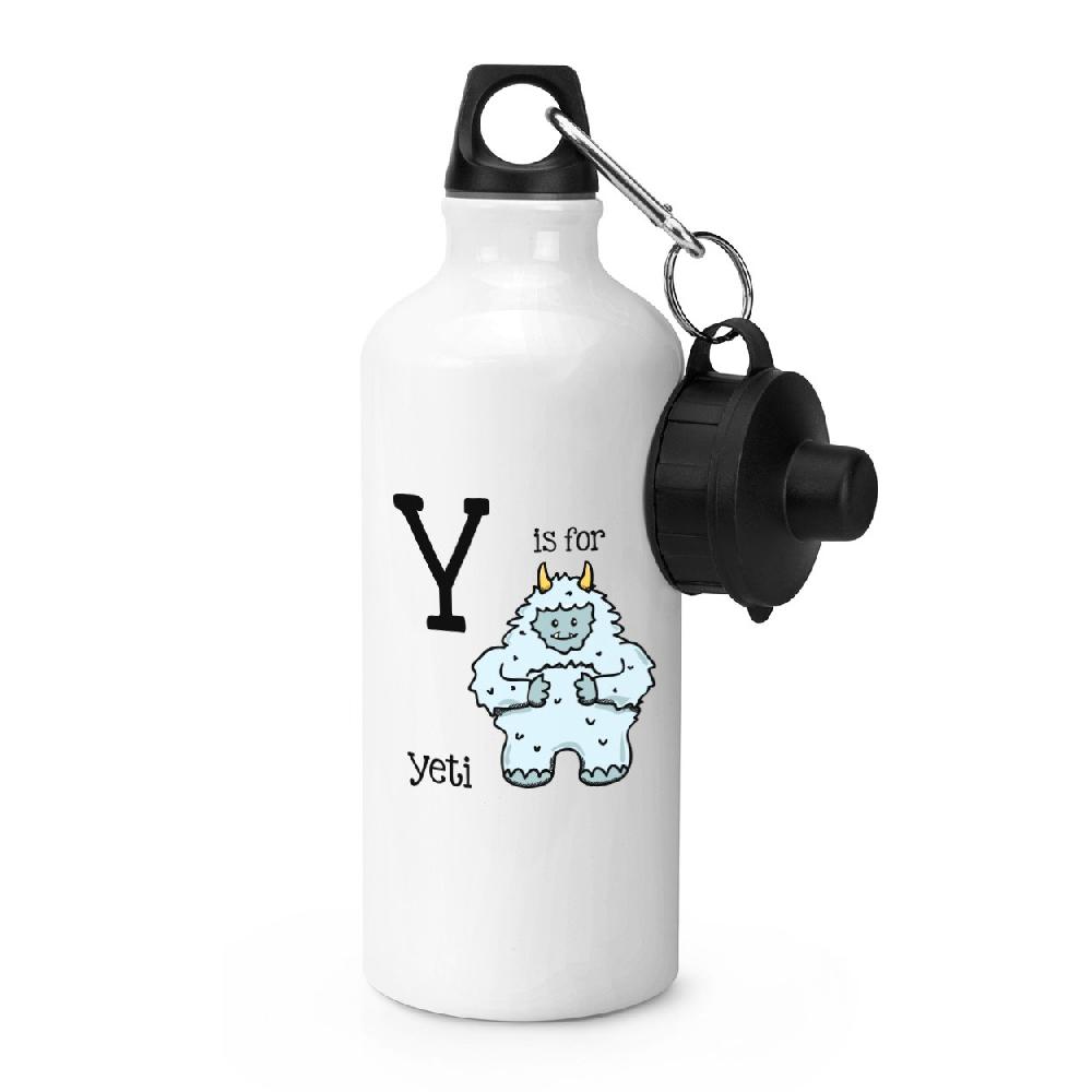 gift base Letter Y Is For Yeti Sports Bottle