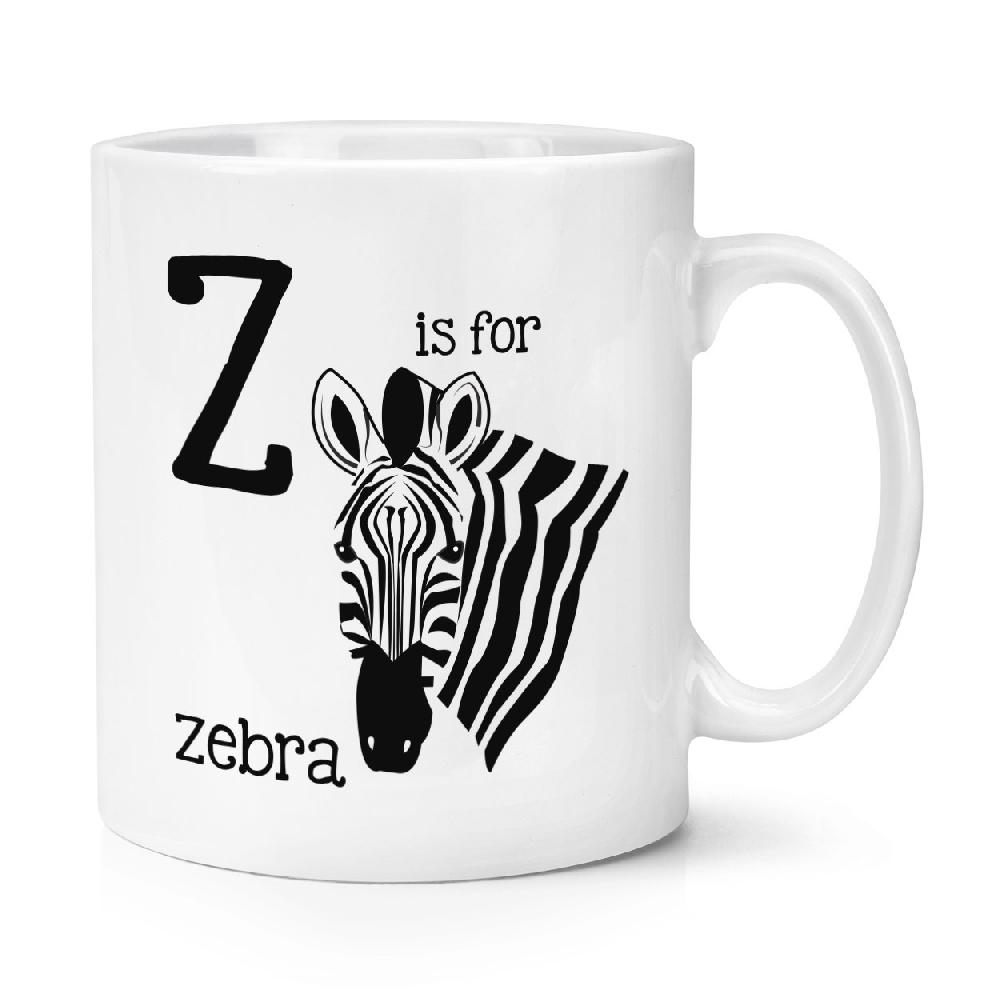 gift base Letter Z Is For Zebra 10oz Mug Cup