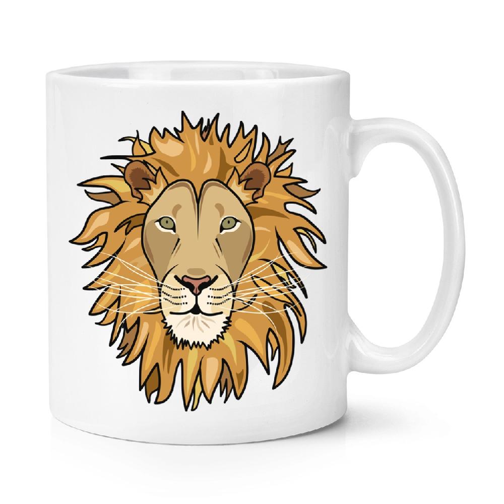 gift base Lion Face 10oz Mug Cup