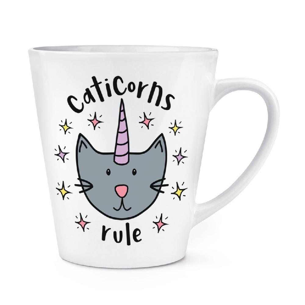 gift base Luna Caticorns Rule 12oz Latte Mug Cup
