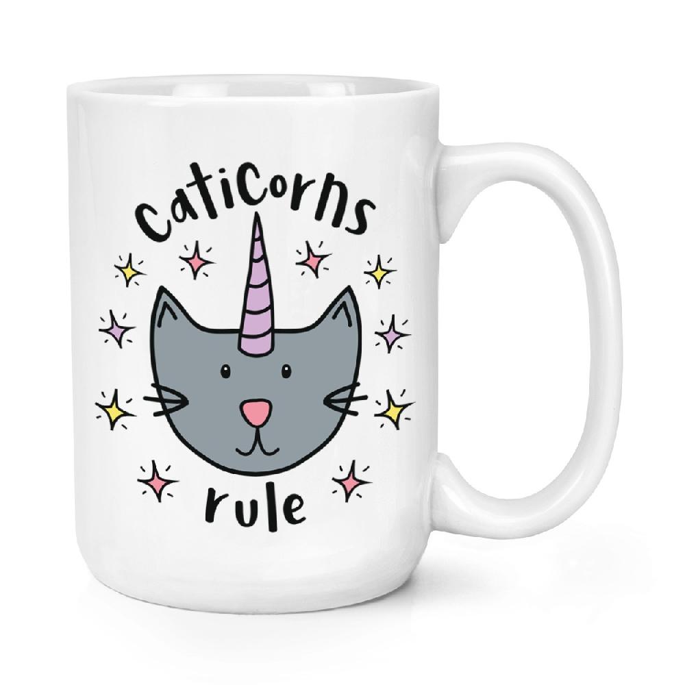 gift base Luna Caticorns Rule 15oz Large Mug Cup