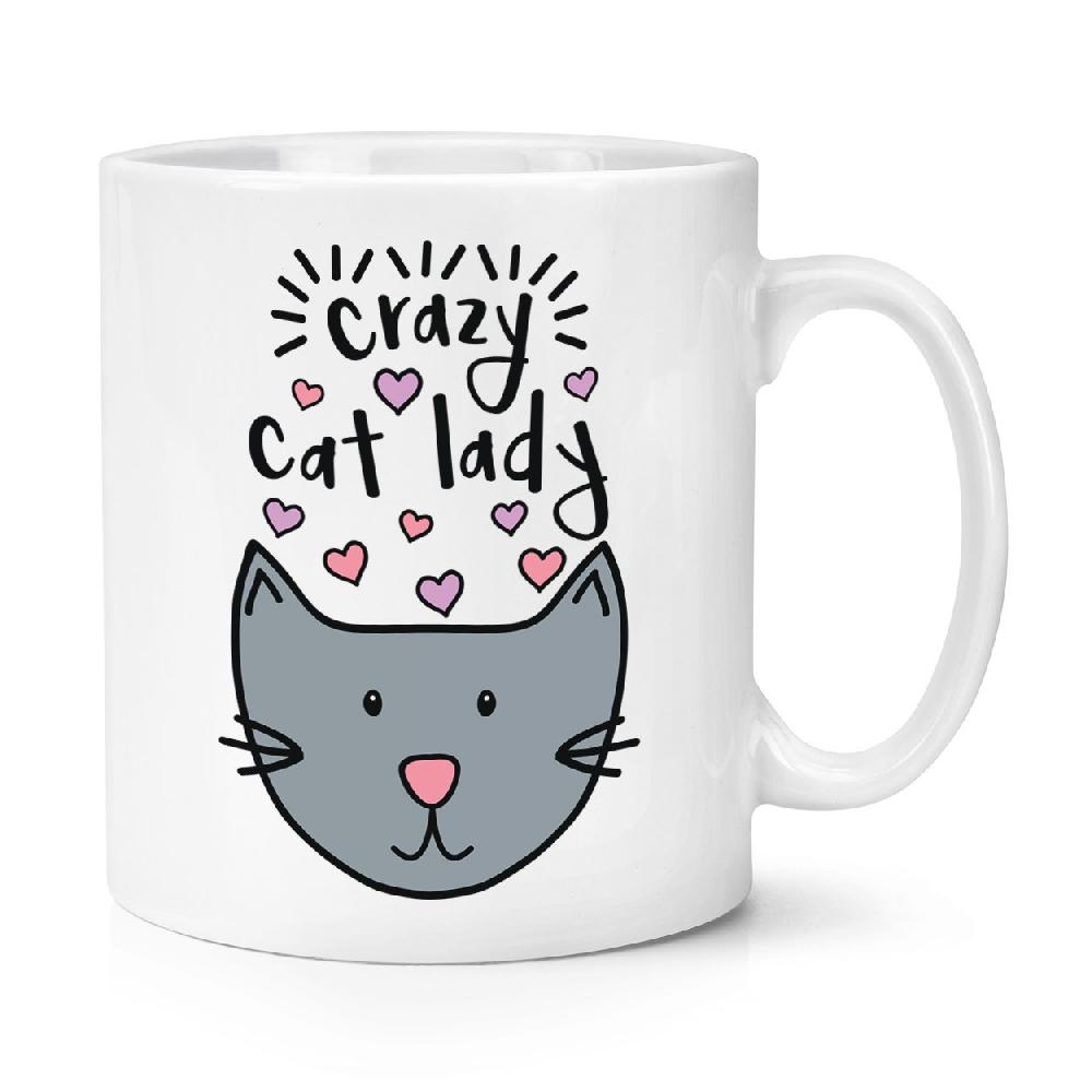 gift base Luna Crazy Cat Lady 10oz Mug Cup