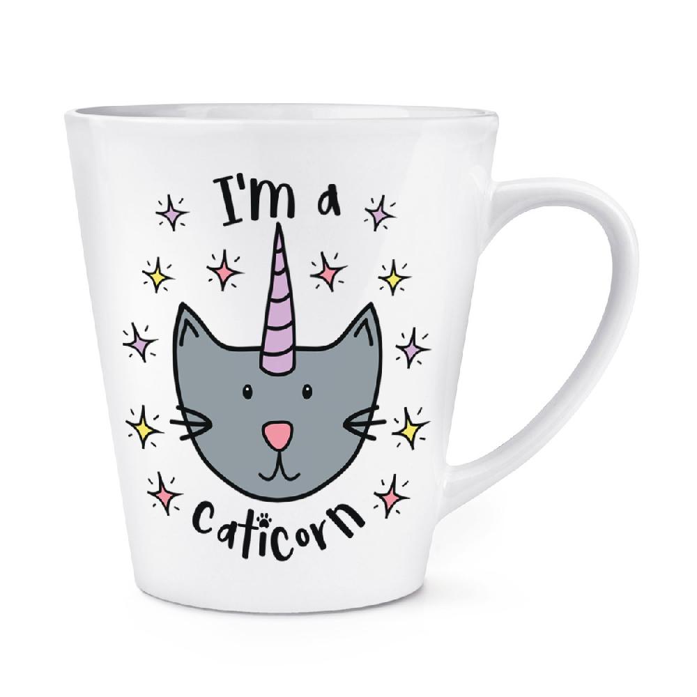 gift base Luna I'm A Caticorn 12oz Latte Mug Cup