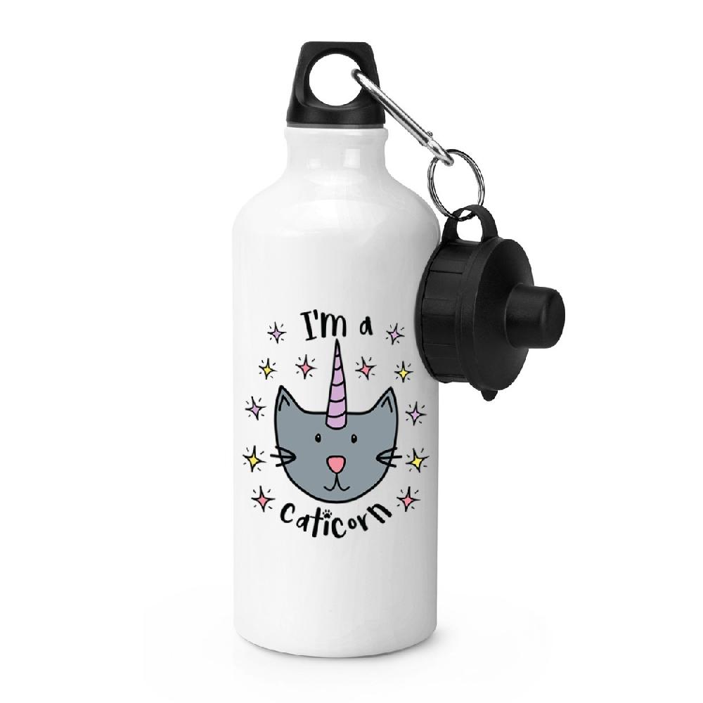 gift base Luna I'm A Caticorn Sports Bottle