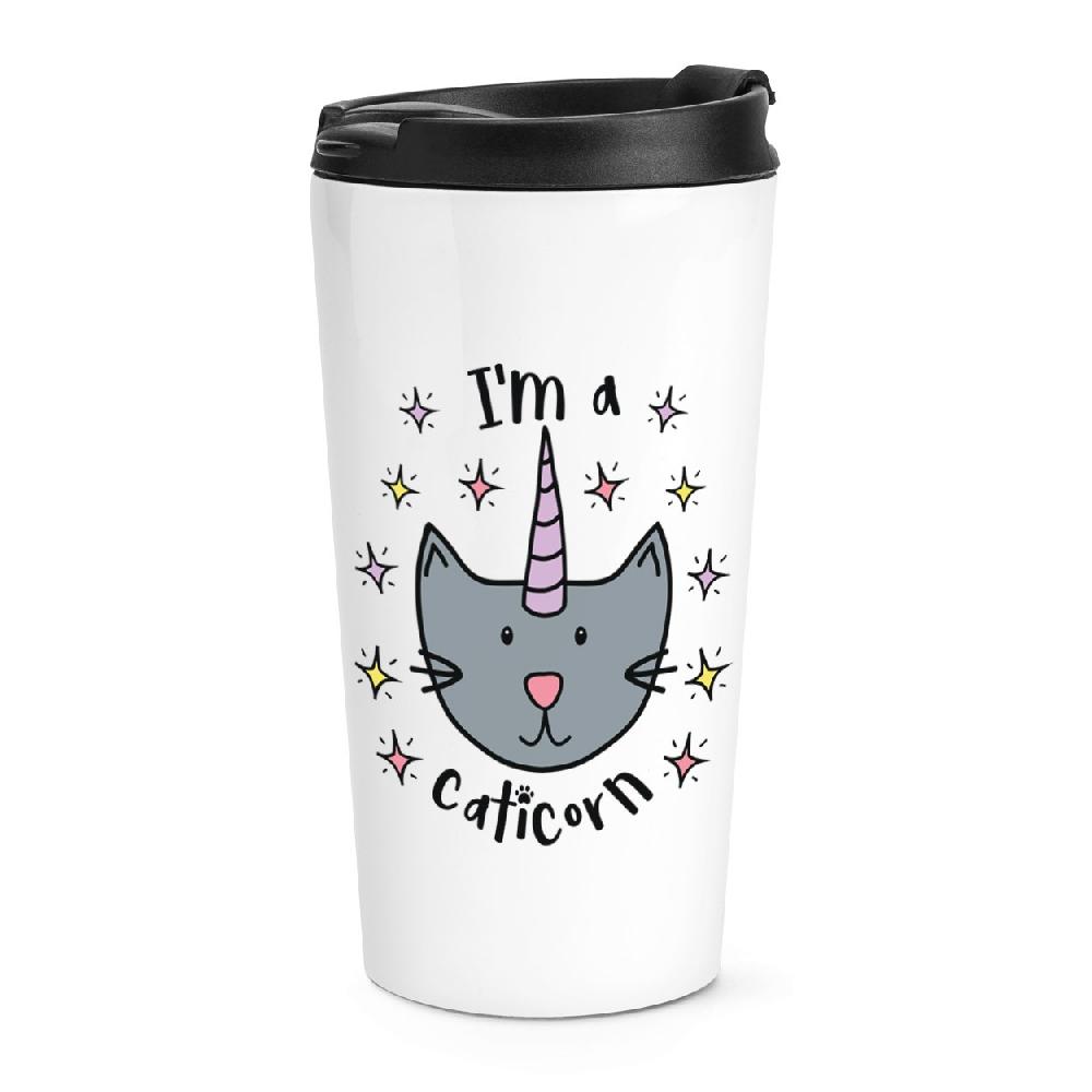 gift base Luna I'm A Caticorn Travel Mug Cup