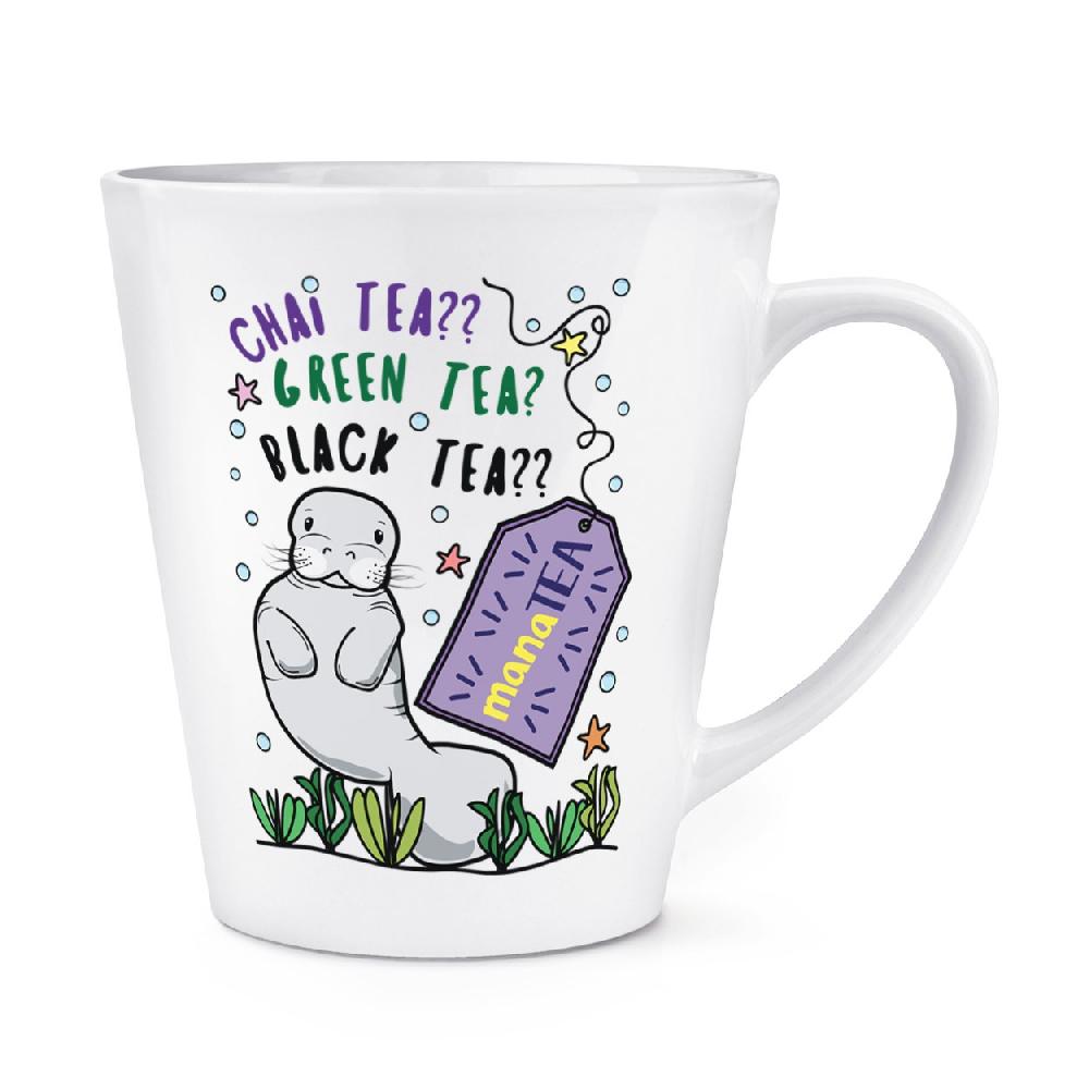gift base Manatee Tea 12oz Latte Mug Cup