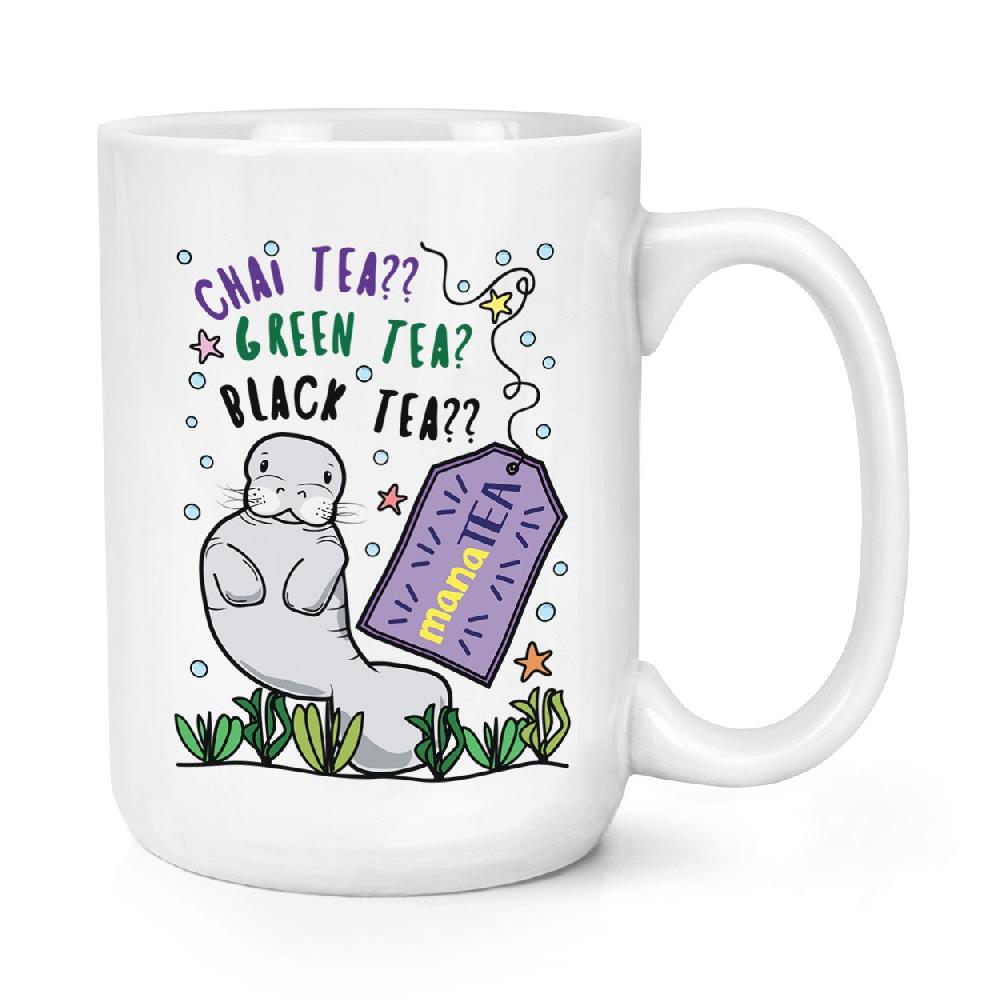 gift base Manatee Tea 15oz Large Mug Cup