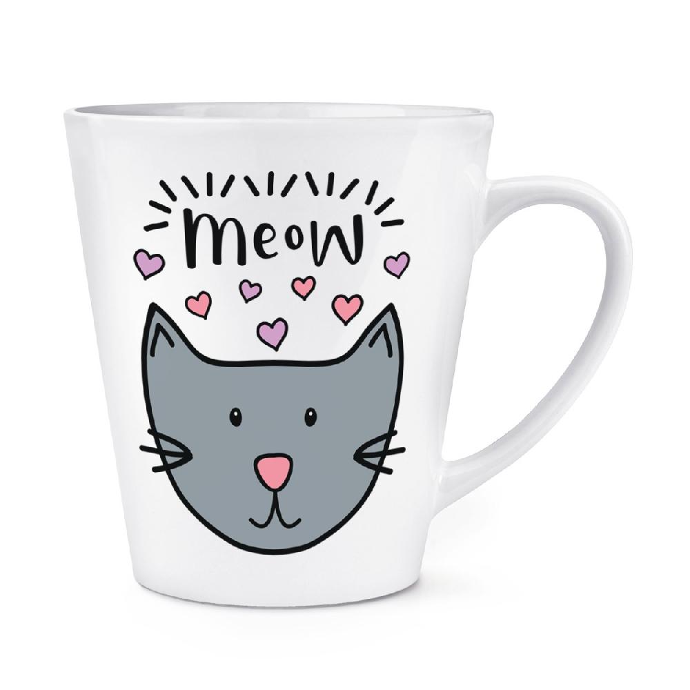 gift base Meow Luna Cat 12oz Latte Mug Cup
