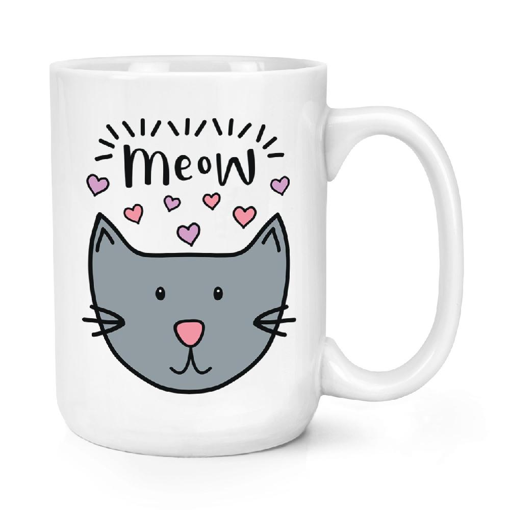 gift base Meow Luna Cat 15oz Large Mug Cup