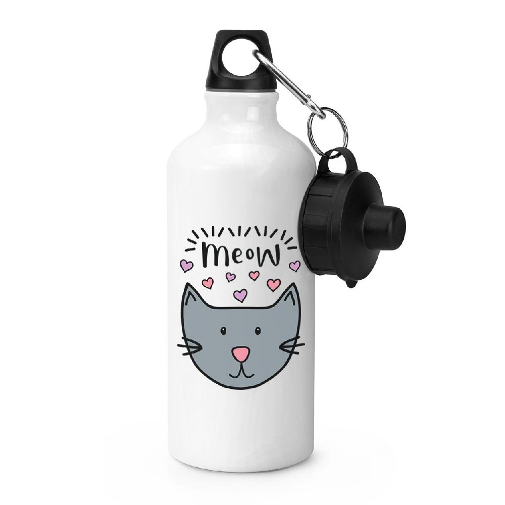 gift base Meow Luna Cat Sports Bottle