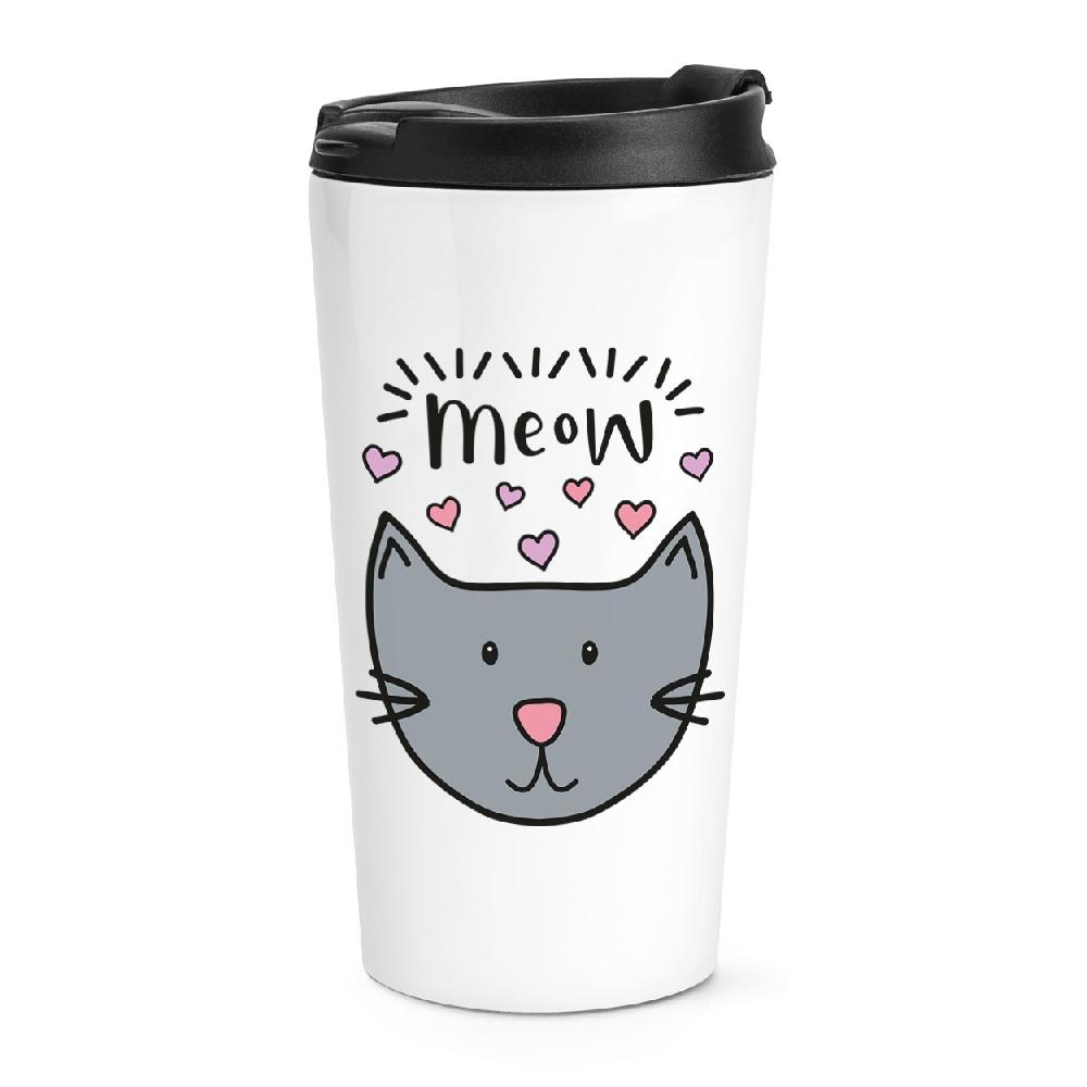 gift base Meow Luna Cat Travel Mug Cup