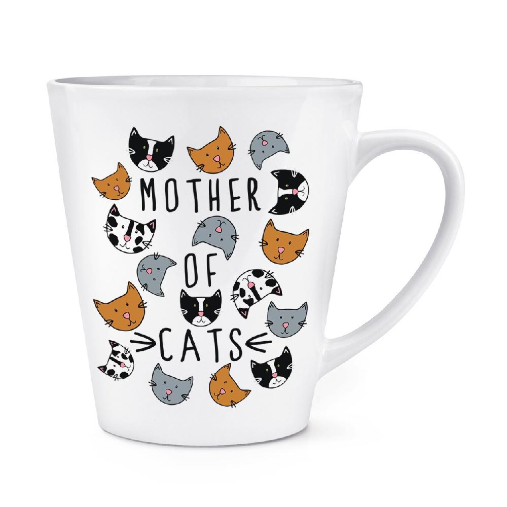 gift base Mother Of Cats 12oz Latte Mug Cup