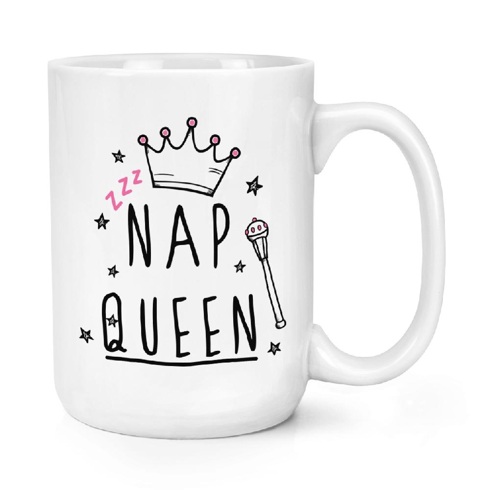 gift base Nap Queen 15oz Large Mug Cup