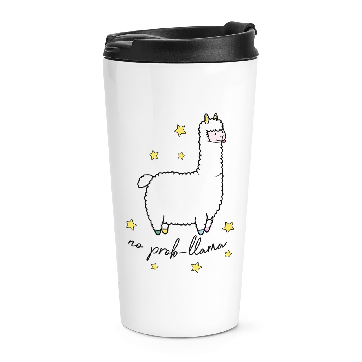 gift base No Prob-Llama Travel Mug Cup