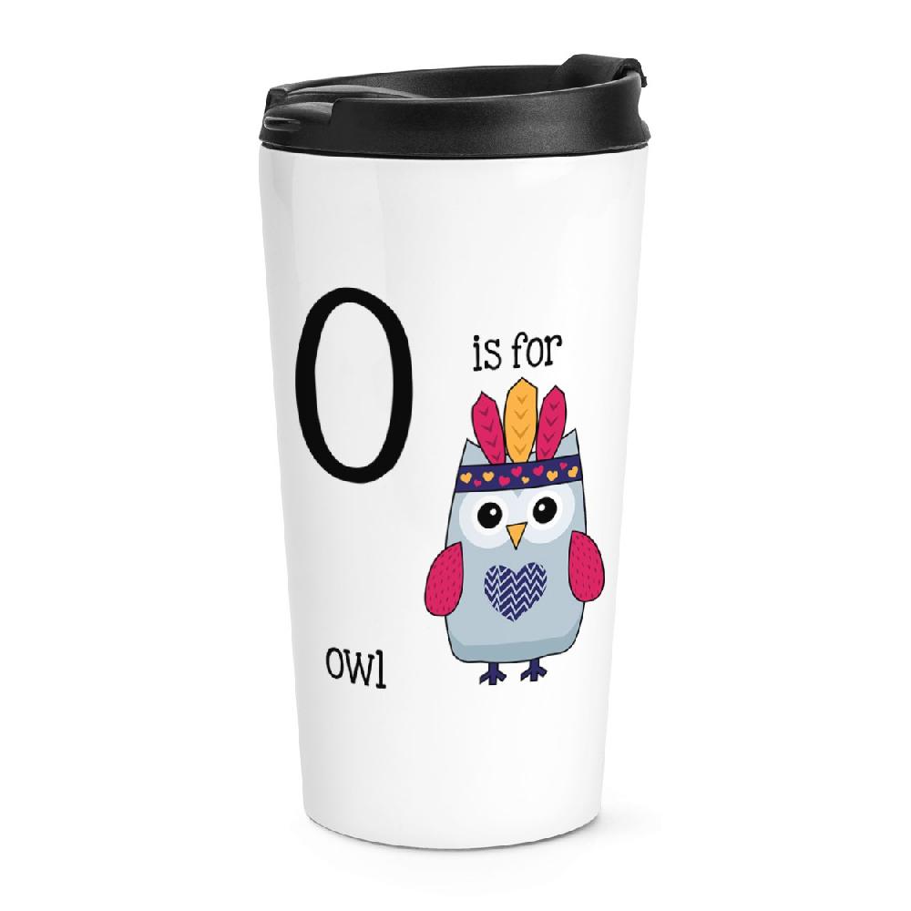 gift base O Is For Owl Travel Mug Cup