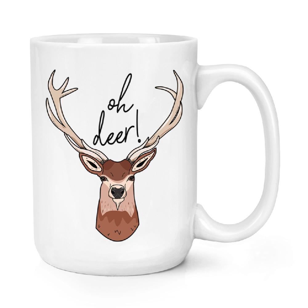 gift base Oh Deer 15oz Large Mug Cup