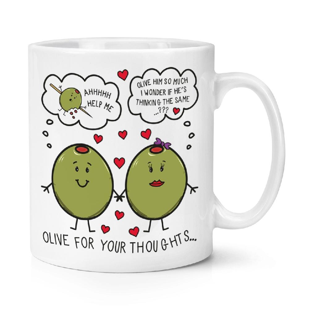 gift base Olive For Your Thoughts 10oz Mug Cup