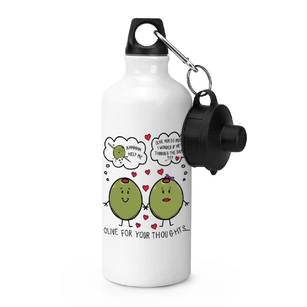 gift base Olive For Your Thoughts Sports Bottle