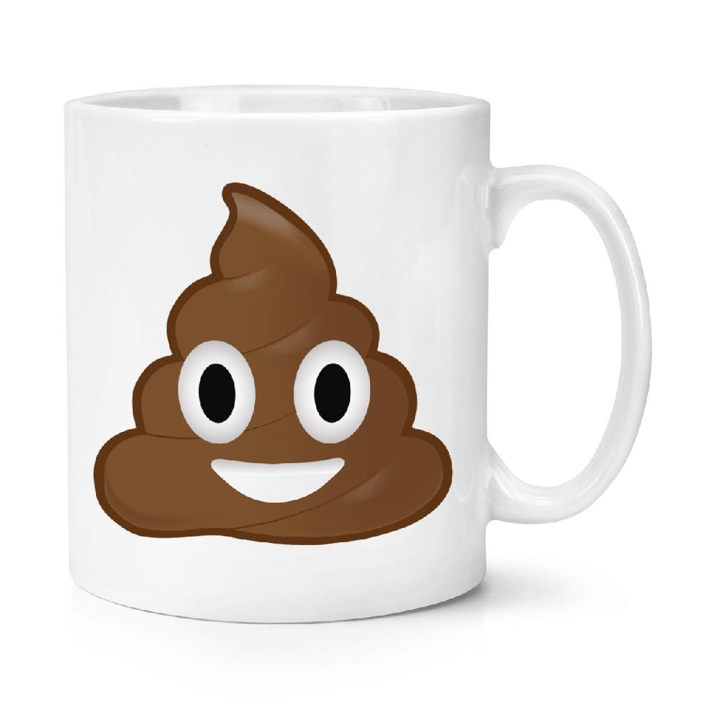 gift base Poo Poop Face 10oz Mug Cup