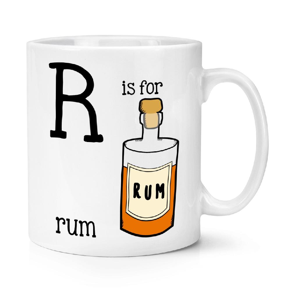 gift base R Is For Rum 10oz Mug Cup