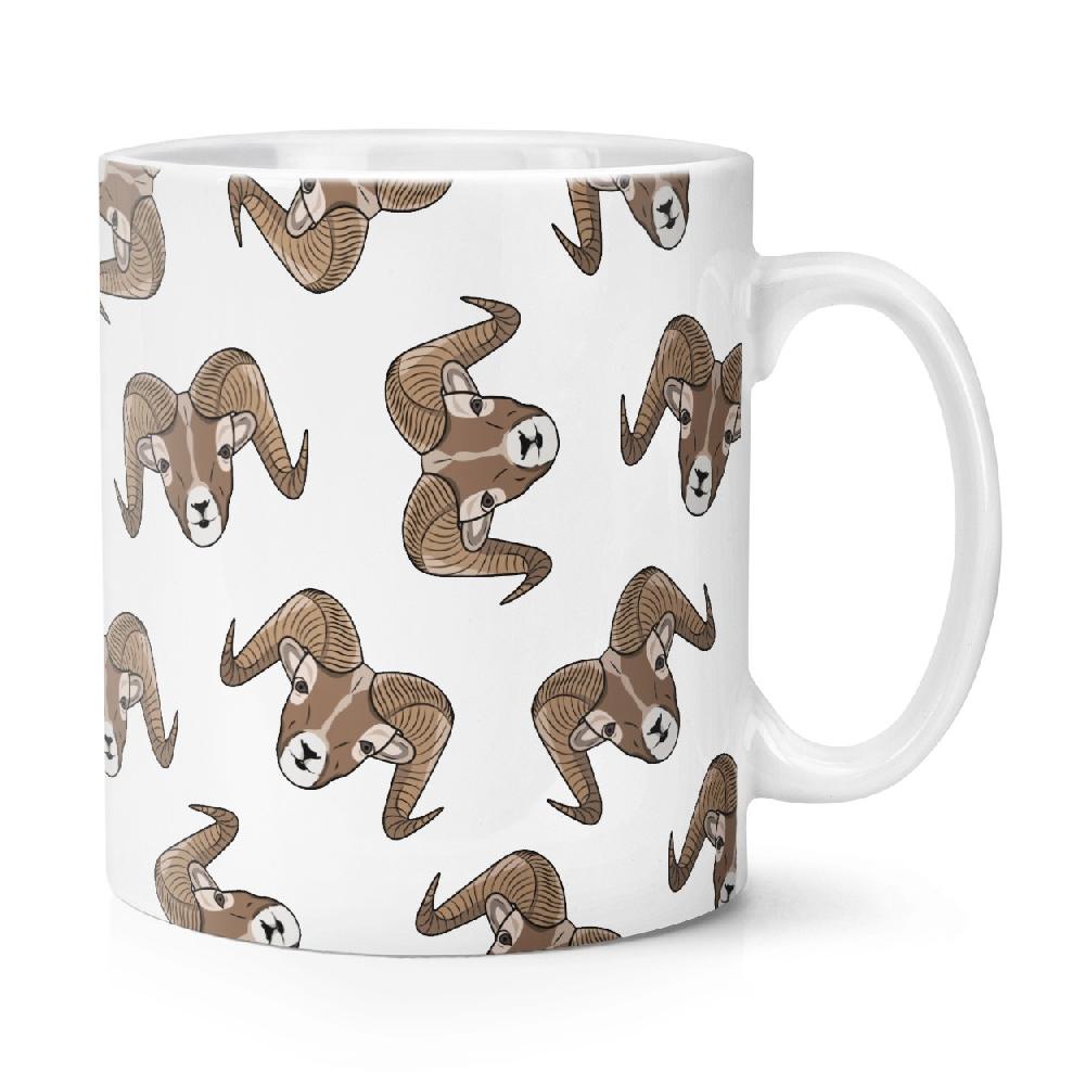gift base Ram Pattern Pattern 10oz Mug Cup