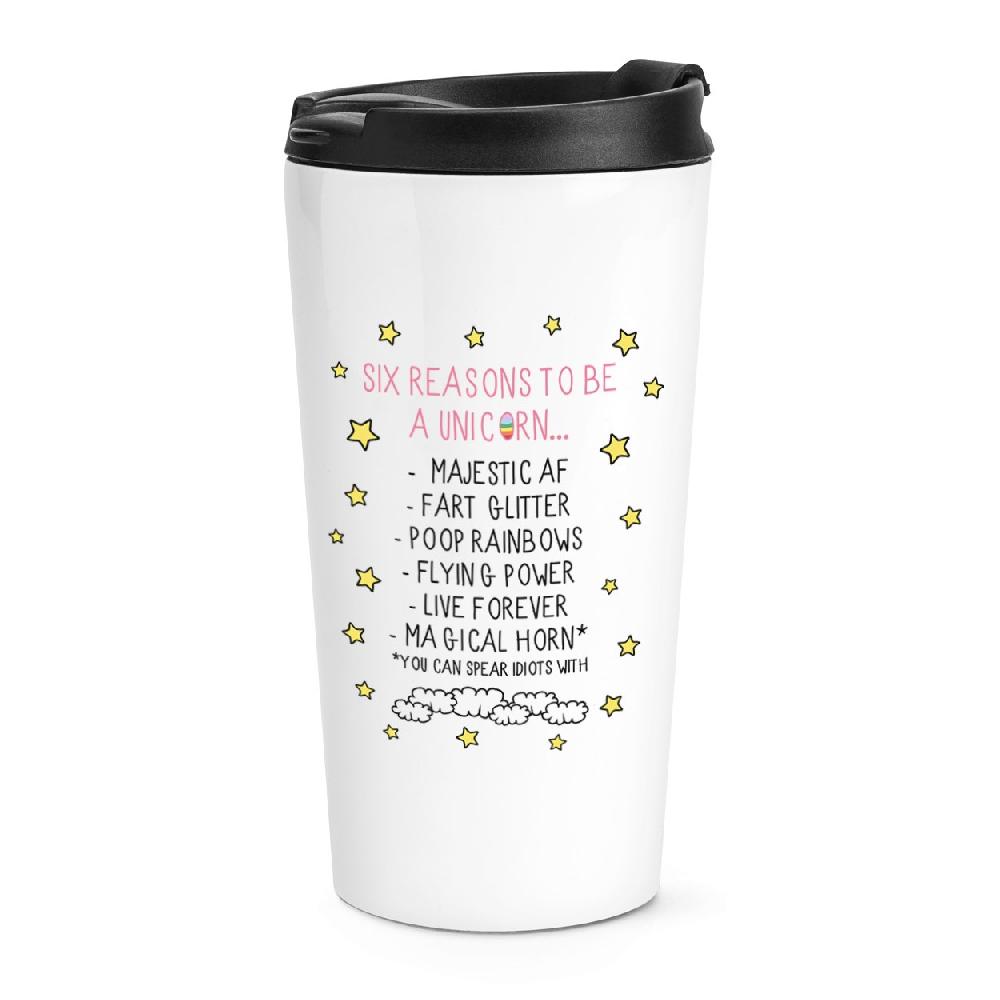 gift base Reasons To Be A Unicorn Travel Mug Cup